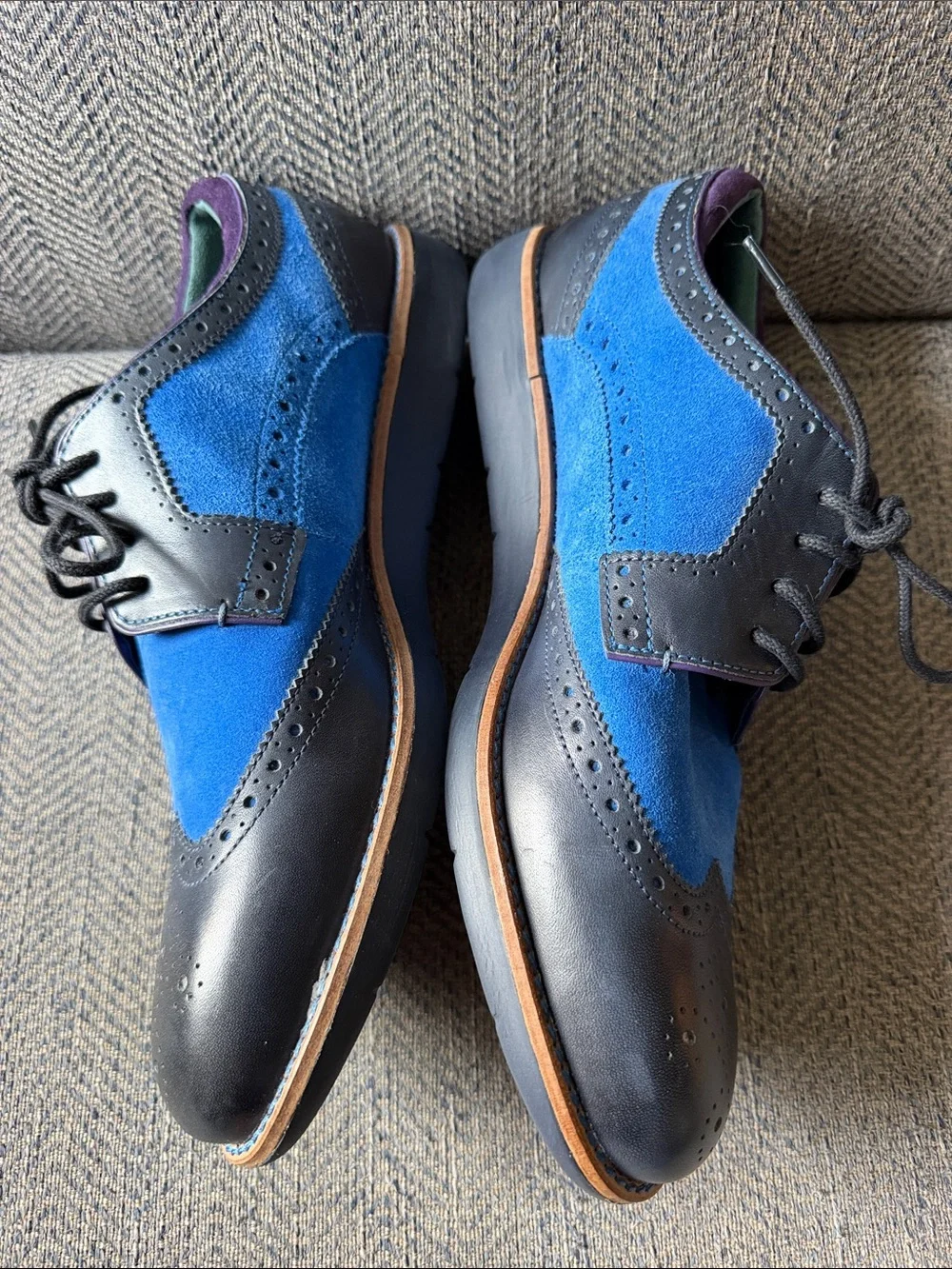 Ted Baker Treey Men’s Multicolored Oxfords Dress Shoes Size:10